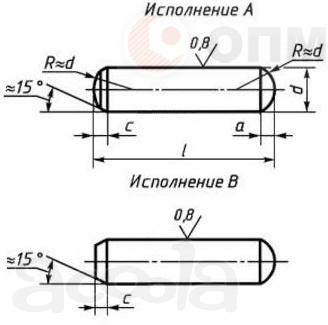 Штифт ГОСТ 24296-93